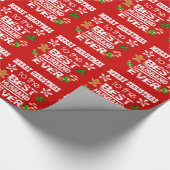 MERRY CHRISTMAS HUSBAND RED WHITE G07E2 CADEAUPAPIER (Hoek)