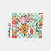 Merry Christmas I Teach The Smartest Cookies Teach Fleece Deken (Voorkant (Horizontaal))