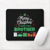 Merry Christmas I'm Going To Be An Brother Pregnan Muismat (Met muis)
