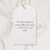 Merry Christmas in 8 langs and Happy Holiday Cadeaulabels (Achterkant)