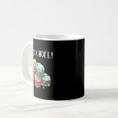 Merry Christmas In French _ Macarons Joyeux Noel  Koffiemok (Voorkant links)