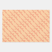 merry Christmas  Inpakpapier Vel (Voorkant 3)