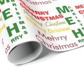 Merry Christmas Internet Meme Meh Wrapping Paper Cadeaupapier (Rol Hoek)
