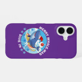 Merry Christmas iPhone 16 Hoesje (Achterkant horizontaal)