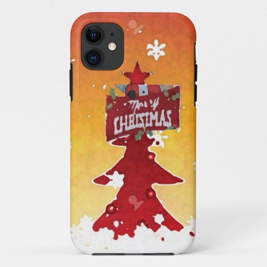 Merry Christmas iphone 5 Case-Mate iPhone Case (Achterkant)