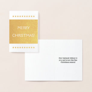 "MERRY CHRISTMAS!" Kaart