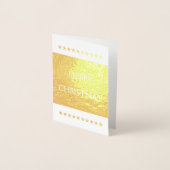 "MERRY CHRISTMAS!" Kaart (Voorkant)