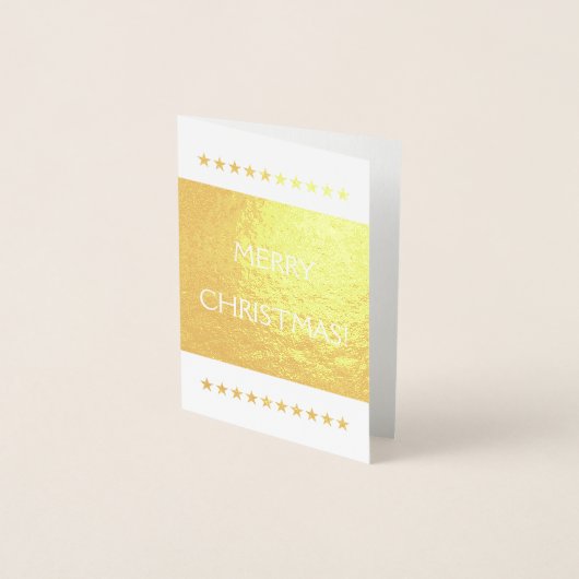 "MERRY CHRISTMAS!" Kaart (Voorkant)