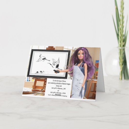 Merry Christmas Kaart (Achterkant)