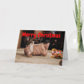 Merry Christmas Kaart (Voorkant)