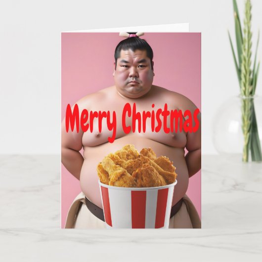 Merry Christmas Kaart (Voorkant)