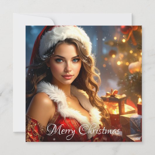 MERRY CHRISTMAS KAART (Voorkant)