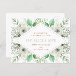 Merry Christmas Kaart Custom Christmas Briefkaart