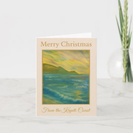 Merry Christmas Kapiti Coast Card — New Zealand  Feestdagen Kaart