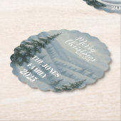 Merry Christmas  Kartonnen Onderzetters (Gekanteld)