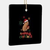 MERRY CHRISTMAS KERAMISCH ORNAMENT (Rechts)