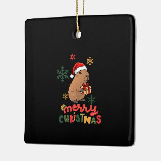 MERRY CHRISTMAS KERAMISCH ORNAMENT (Links)