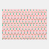 MERRY CHRISTMAS - kerstboom Inpakpapier Vel (Voorkant)