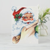 MERRY CHRISTMAS |  kerstman (Staand voorkant)