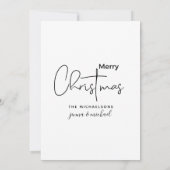 MERRY CHRISTMAS |  kerstman (Achterkant)