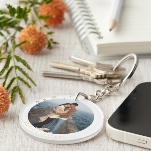 Merry Christmas Keychain (Voorkant Rechts)