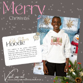 Merry Christmas Kind Pullover Hoodie