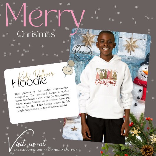 Merry Christmas Kind Pullover Hoodie