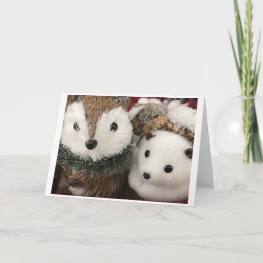 MERRY CHRISTMAS "KLEINE ÉÉN" HOPE HET IS VRIJ KAART (Voorkant)