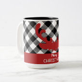 "Merry Christmas" koffie/thee Mok (Voorkant links)