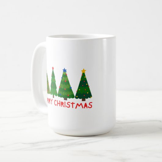 Merry Christmas Koffiemok (Voorkant links)