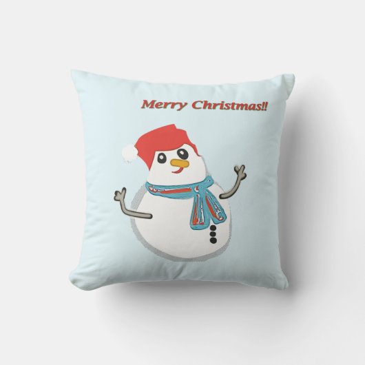 Merry Christmas!! Kussen (Voorkant)