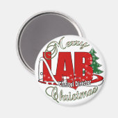 MERRY CHRISTMAS LAB CLINICAL DIRECTOR MAGNEET (Voorkant / Achterkant)