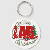 MERRY CHRISTMAS LABORATORY SLEUTELHANGER (Voorkant)