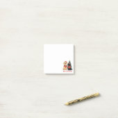 Merry Christmas Labrador Retriever Dogs Post-it® Notes (Op bureau)
