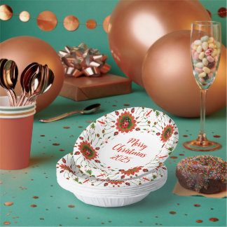 Merry Christmas Ladybug Red White Green Papieren Kommen