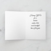 MERRY CHRISTMAS ***LERER** HOLIDAIRE KAART (Binnen)