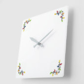 **MERRY CHRISTMAS LIGHTS** CLOCK VIERKANTE KLOK (Hoek)