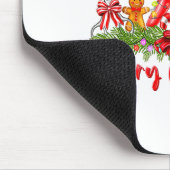 Merry Christmas Lights Hairstylist Tool Hairdresse Muismat (Hoek)