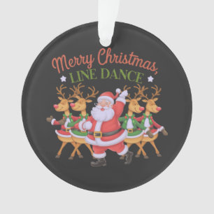 Merry Christmas Line Dance viert het nieuwe seizoe Ornament