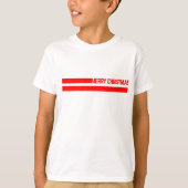 merry christmas lines t-shirt (Voorkant)