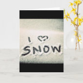 ***MERRY CHRISTMAS** LIVE SNEEUW & **HOOP VAN JE** KAART (Gele Bloem)