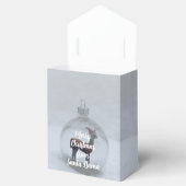 Merry Christmas Llama Party Winter Snow Favor Box Bedankdoosjes (Geopend)