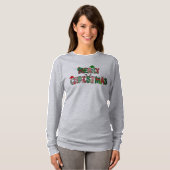 Merry Christmas Long-sleeve T-shirt (Voorkant volledig)