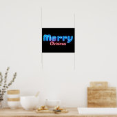 Merry Christmas Luxury Typography Poster Paper H22 (Keuken)