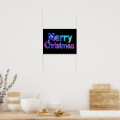 Merry Christmas Luxury Typography Poster Paper H25 (Keuken)