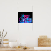 Merry Christmas Luxury Typography Poster Paper H41 (Keuken)