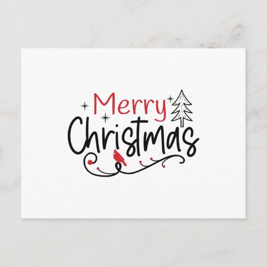 Merry Christmas Magic Briefkaart (Voorkant)