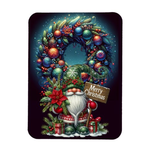 MERRY CHRISTMAS MAGNEET (Verticaal)