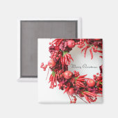 Merry Christmas. Magnets A Magneet (Voorkant / Achterkant)