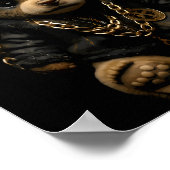 Merry Christmas Merry 2025 Teddy Fashion Rap Teddy Poster (Hoek)